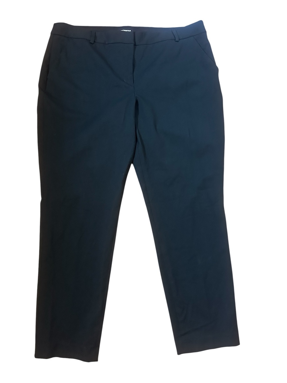 Express columnist black ankle pants 18 long